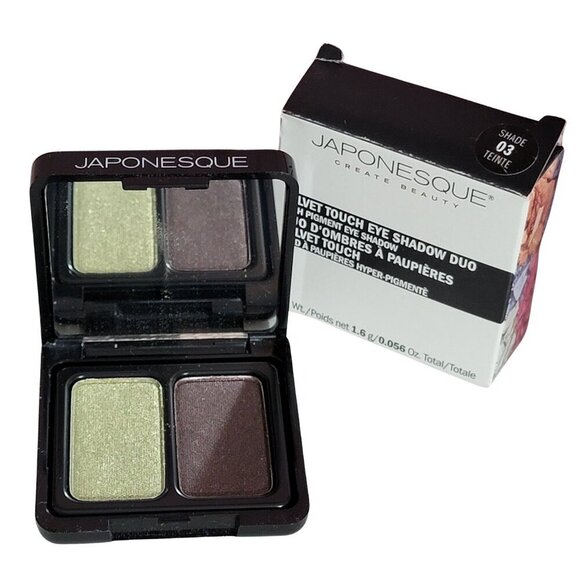JAPONESQUE Velvet Touch Shadow Duo Complimentary Shades Set of 2 NEW - Picture 9 of 14